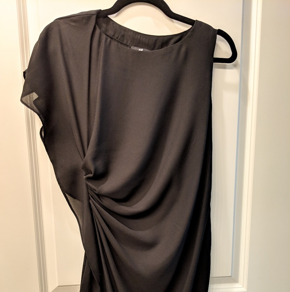 H&M (NWT), Black Evening Dress